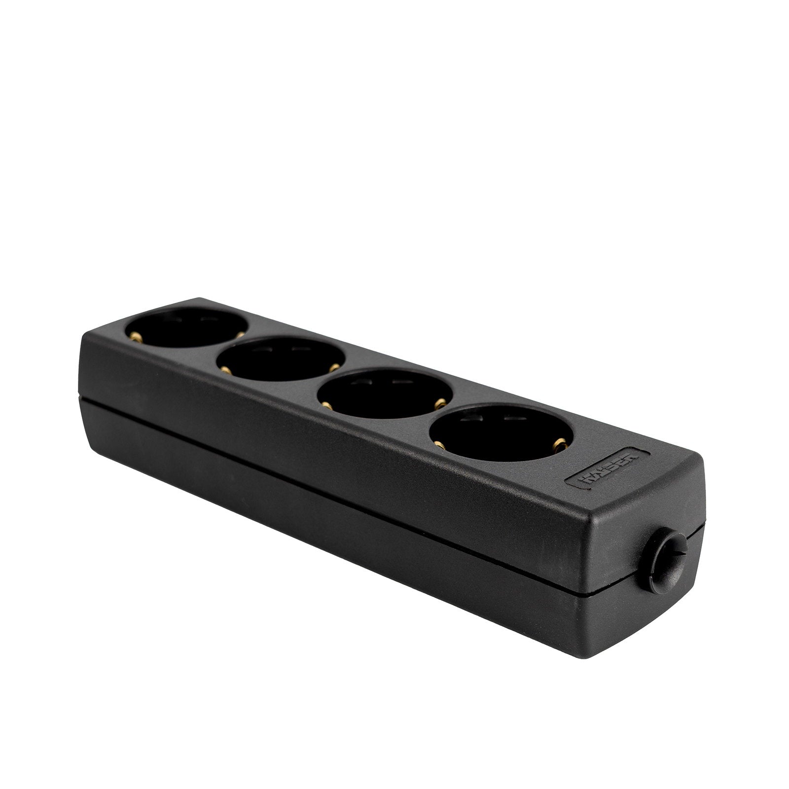 Kaiser 4 Gang Schuko Trailing Socket - Back Panel and Connections