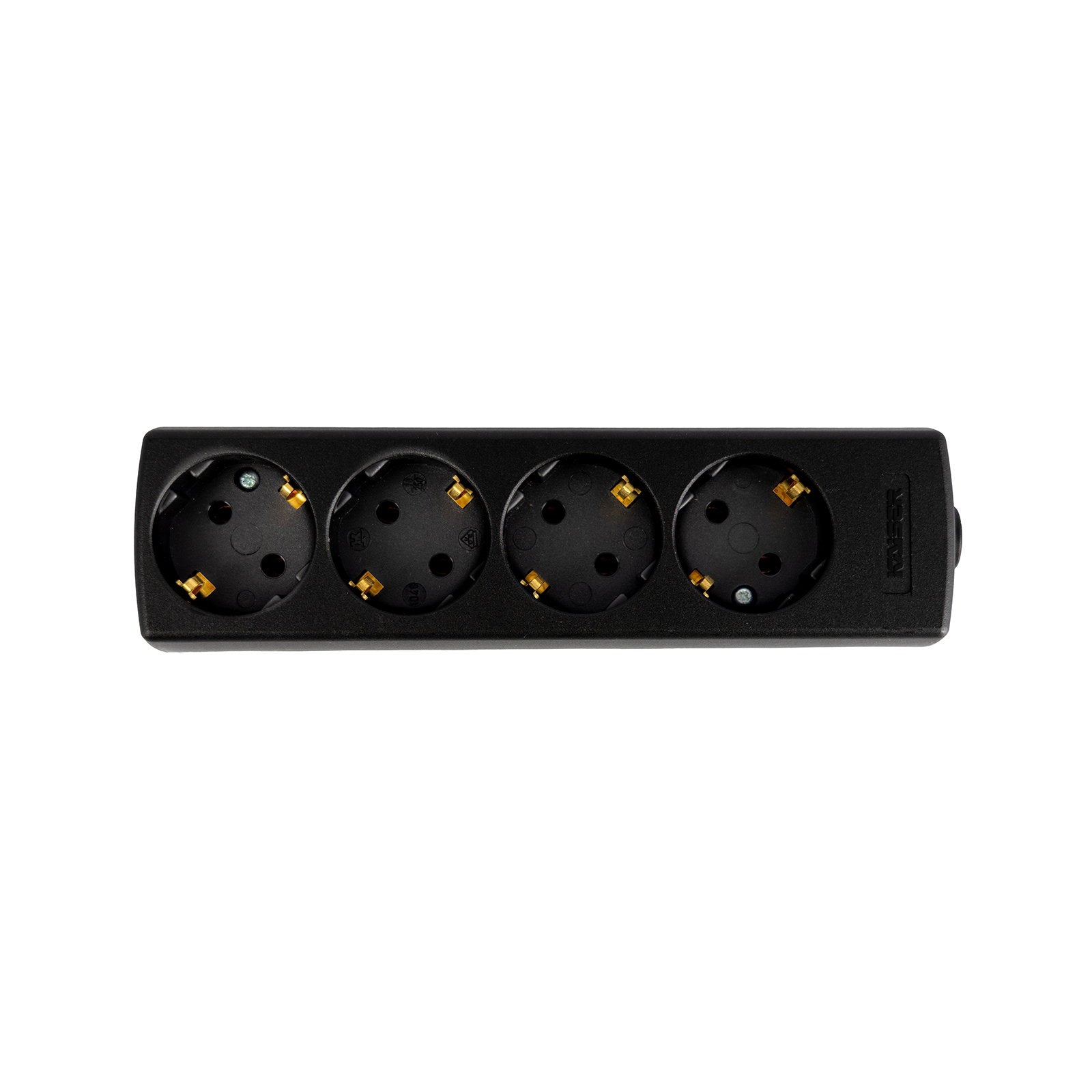 Kaiser 4 Gang Schuko Trailing Socket - Main View