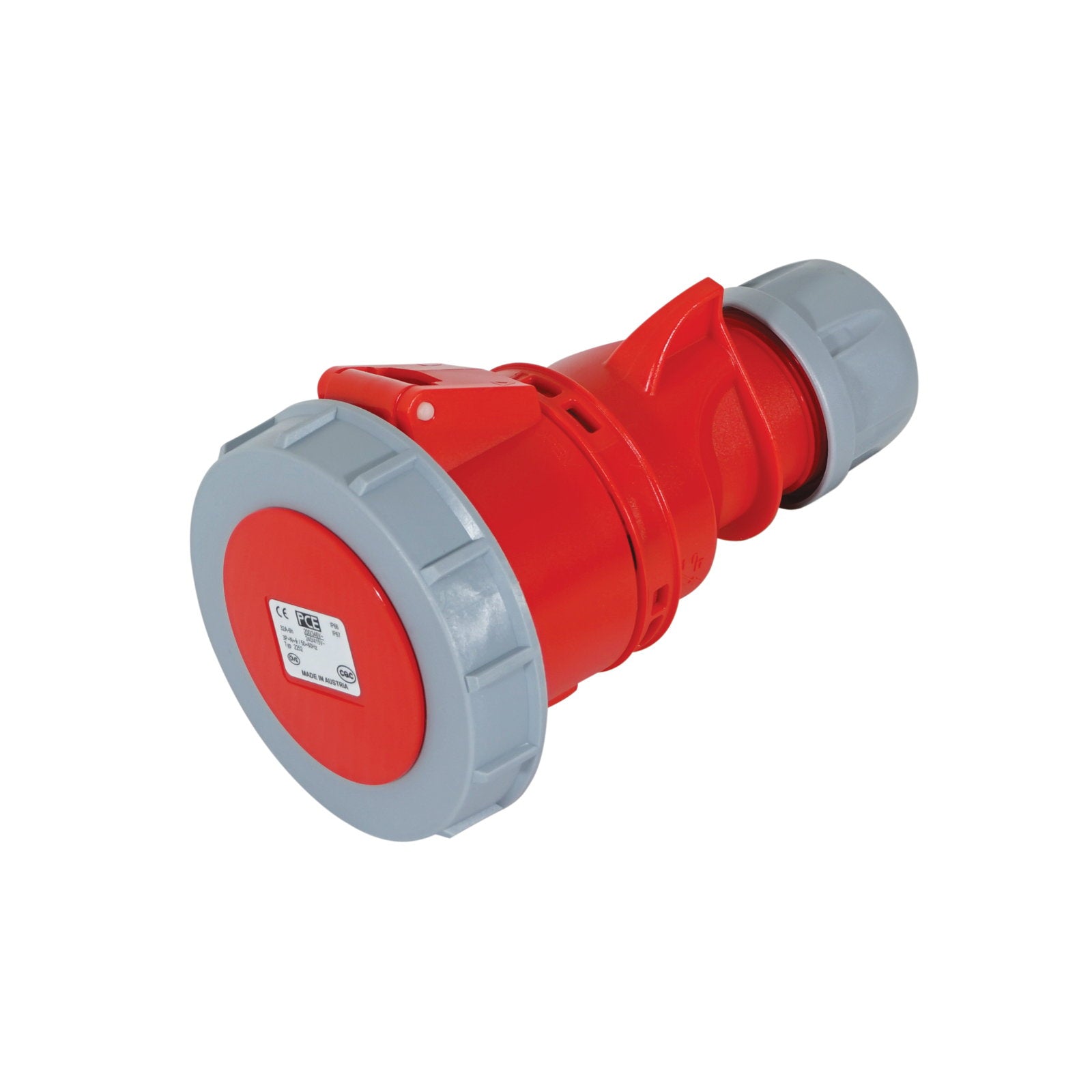 PCE 32A 415V IP67 3P+N+E Socket (2252-6) - Main View