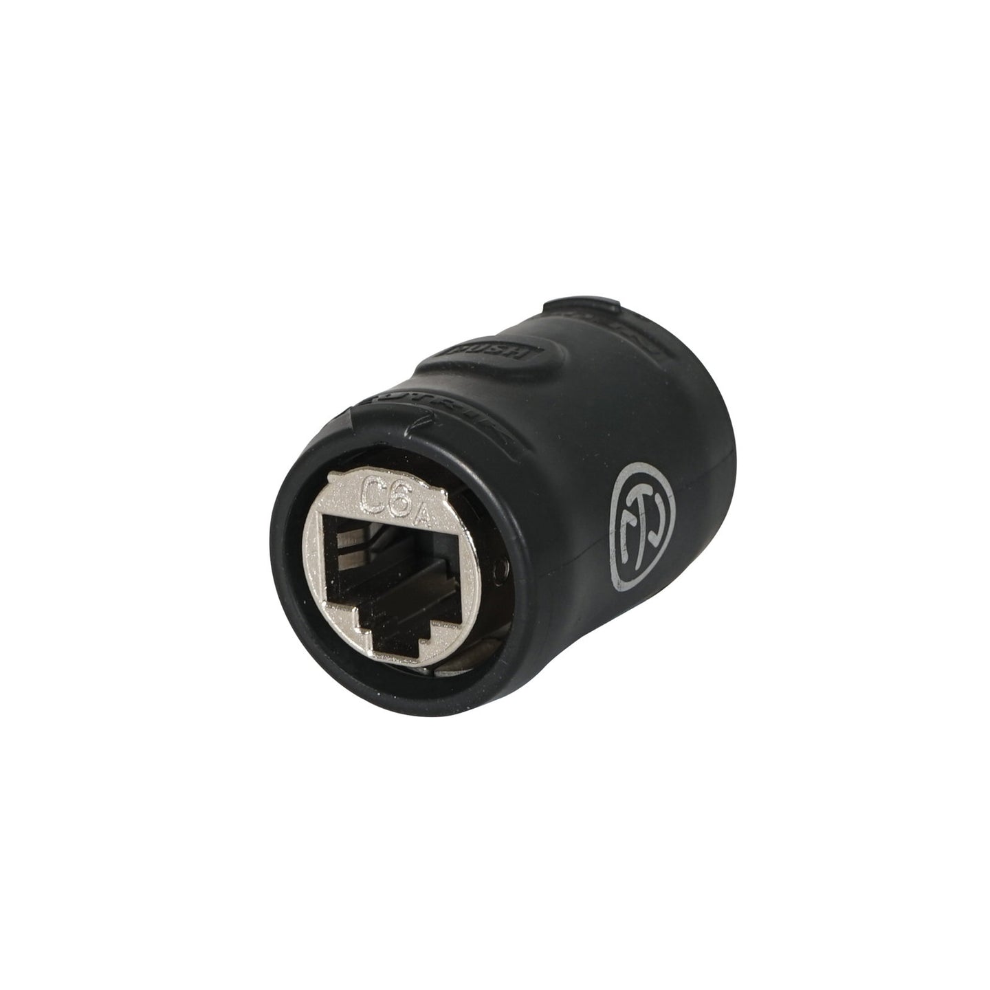 Neutrik etherCON RJ45 CAT6A Feedthrough Coupler (NE8FFX6-W) - Main View