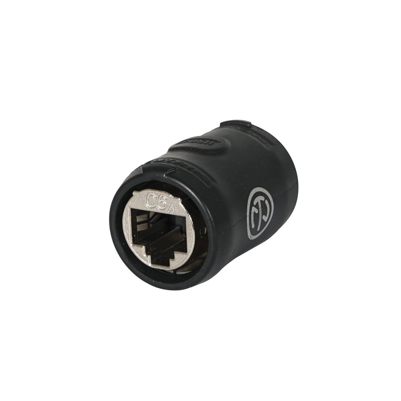 Neutrik etherCON RJ45 CAT6A Feedthrough Coupler (NE8FFX6-W) - Main View