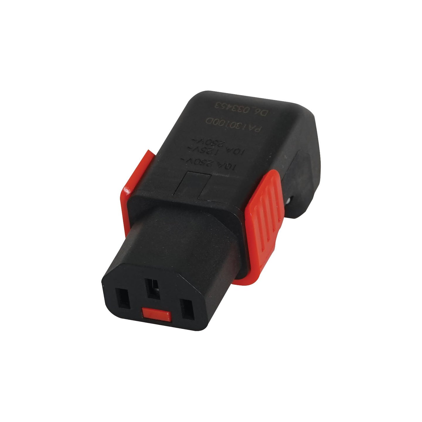 IEC LOCK IEC C13 Rewireable Socket (Up/Down) - Alternate View 1