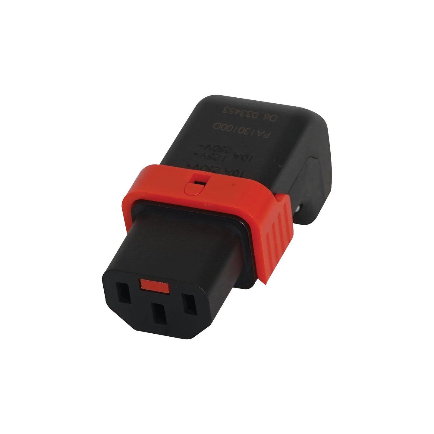 IEC LOCK IEC C13 Rewireable Socket (Up/Down) - Back Panel and Connections