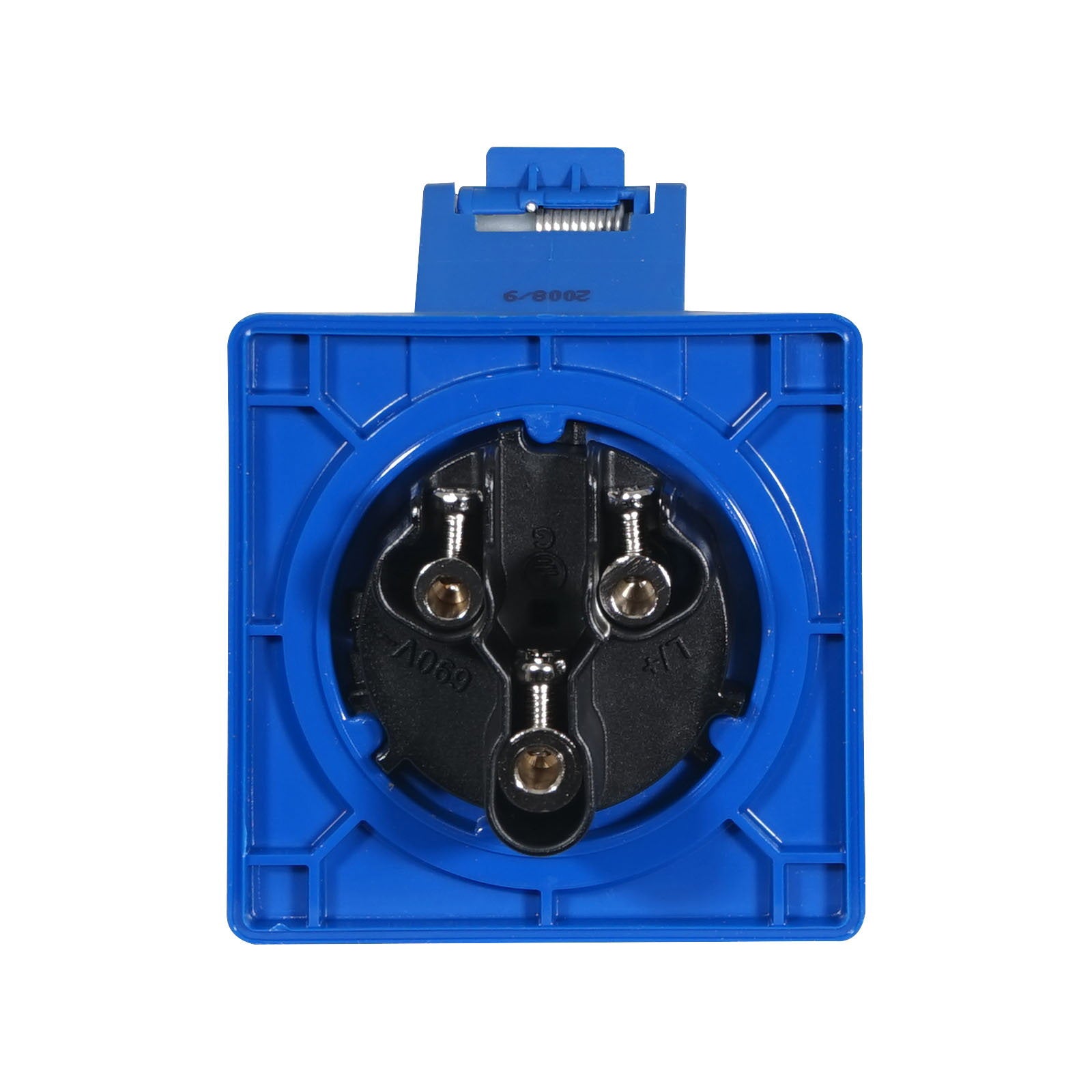 PCE 32A 230V 2P+E Panel Socket for IMST/ISCHL (323-6F7BVX) - Main View