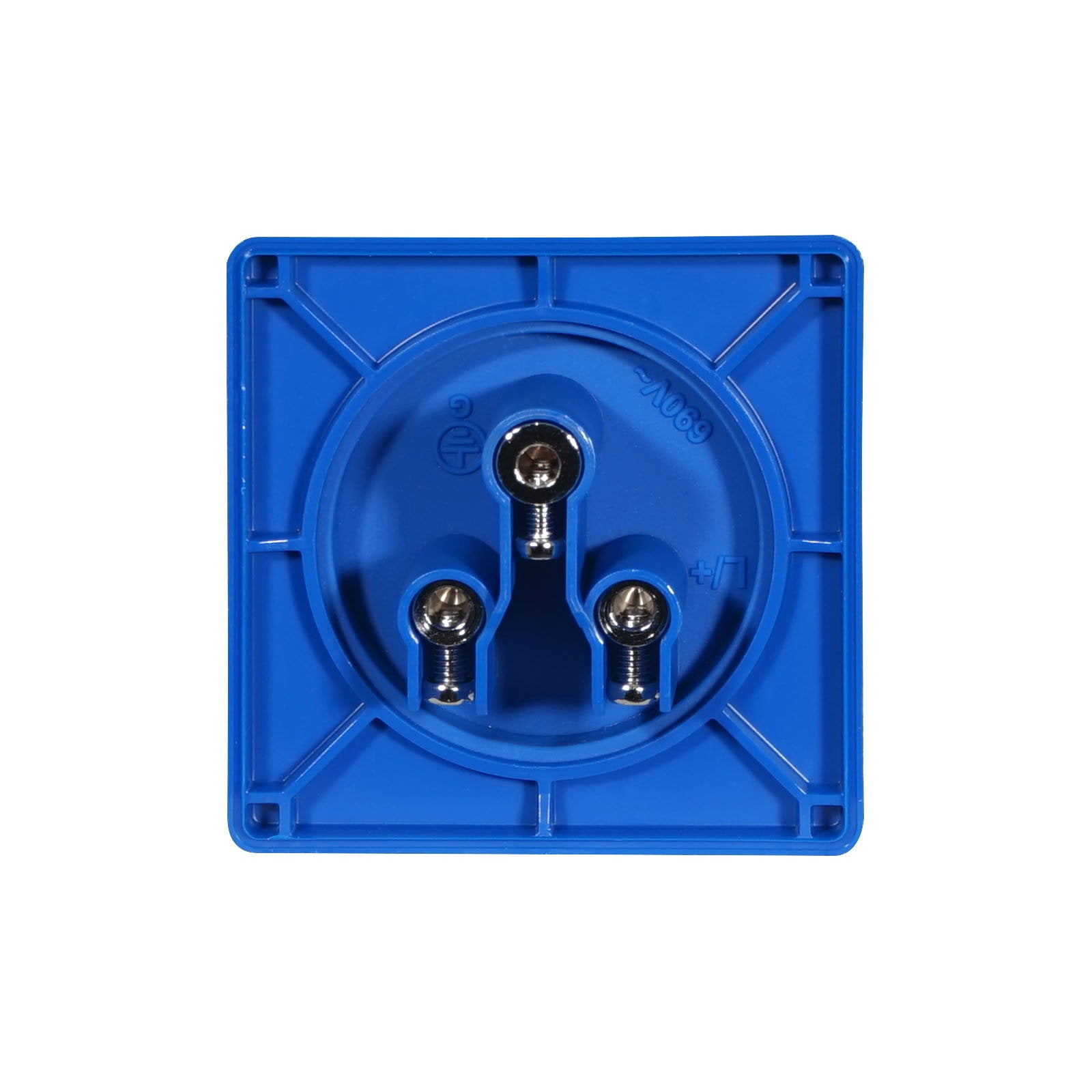 PCE 32A 230V 2P+E Panel Inlet for IMST/ISCHL (623-6F7BVX) - Alternate View 1