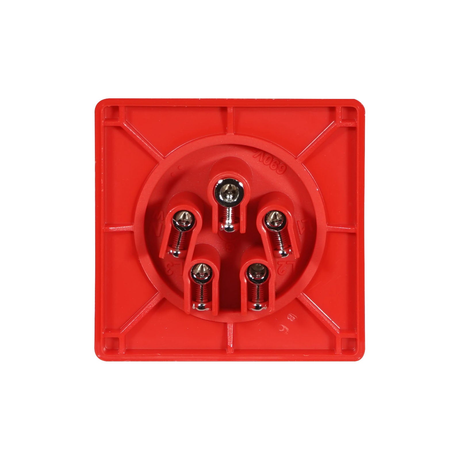 PCE 16A 415V 3P+N+E Panel Inlet for IMST/ISCHL (615-6F7RVX) - Back Panel and Connections