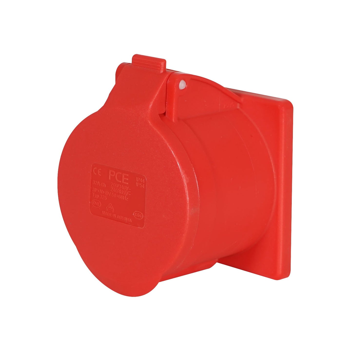 PCE 32A 415V 3P+N+E Panel Socket for IMST/ISCHL (325-6F7RVX) - Main View