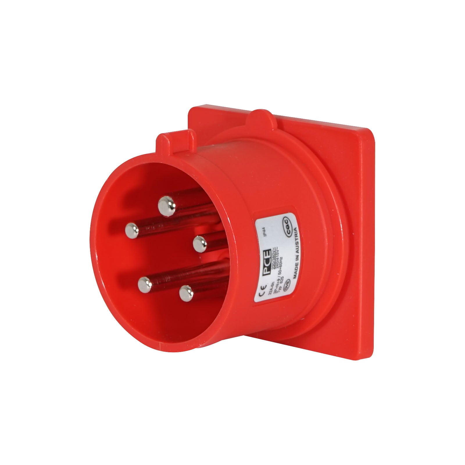 PCE 32A 415V 3P+N+E Panel Inlet for IMST/ISCHL (625-6F7RVX) - Back Panel and Connections