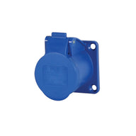 PCE 16A 230V 2P+E Panel Socket (313-6F6) - Alternate View 1