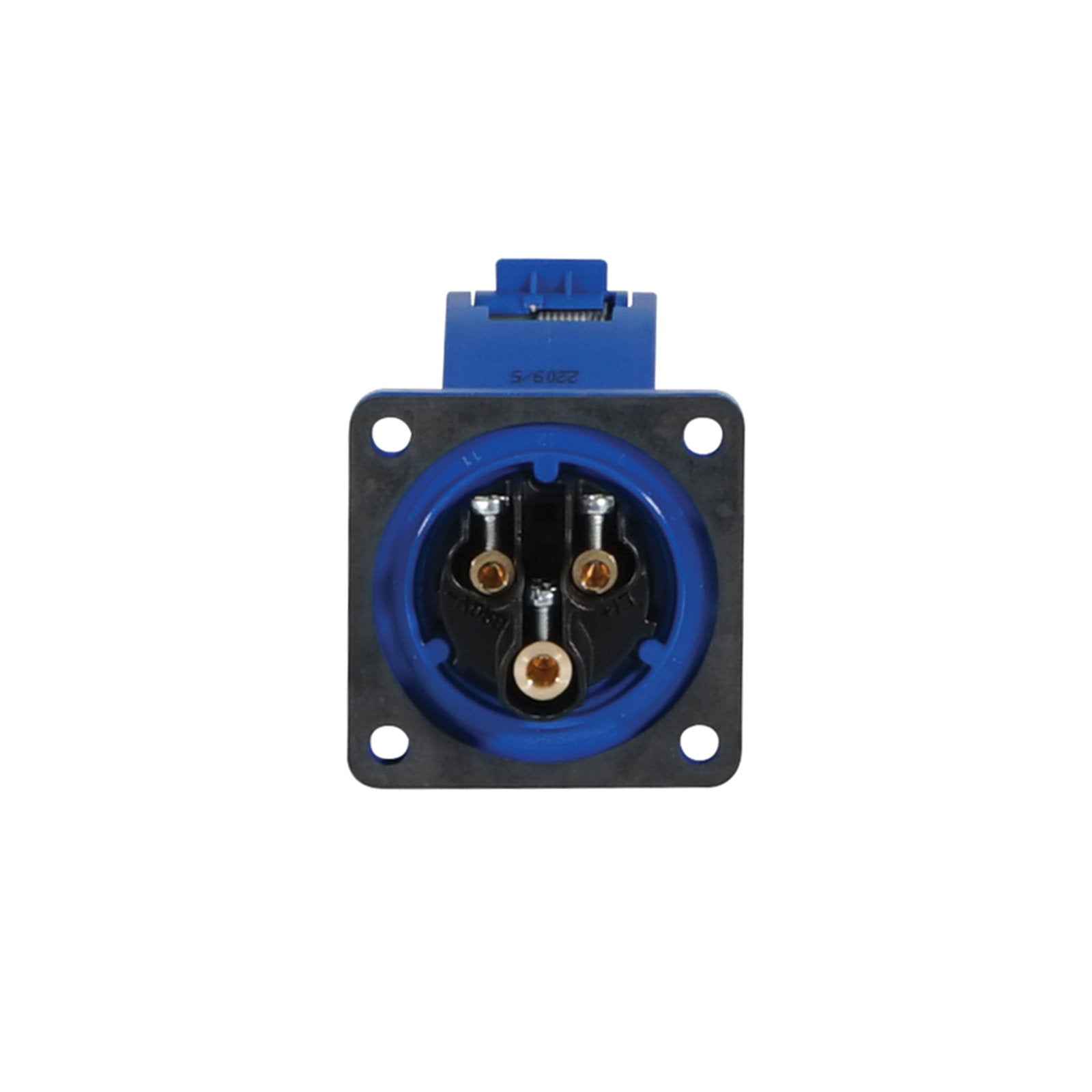 PCE 16A 230V 2P+E Panel Socket (313-6F6) - Main View