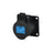 PCE 16A 230V 2P+E Panel Socket Black (313-6F6x) - Main View