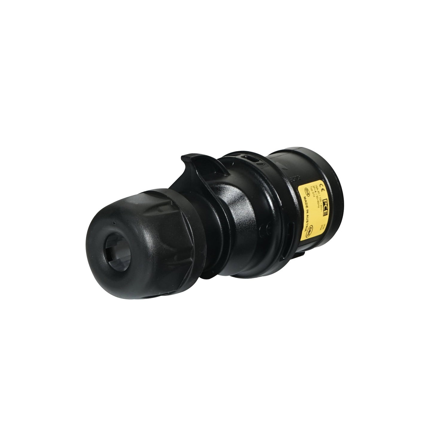 PCE 16A 110V 3P+E Plug Black (014-4x) - Alternate View 1