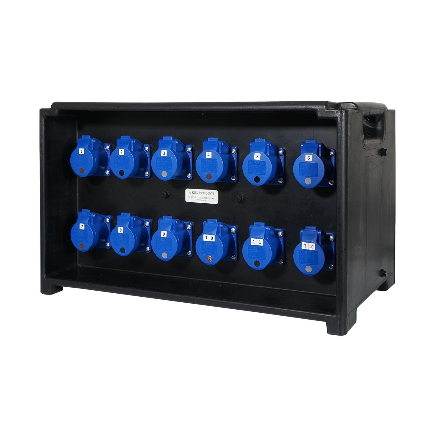 Elumen8 MERZ Distribution Box 32A 3PH to 16A RCBO - Alternate View 3