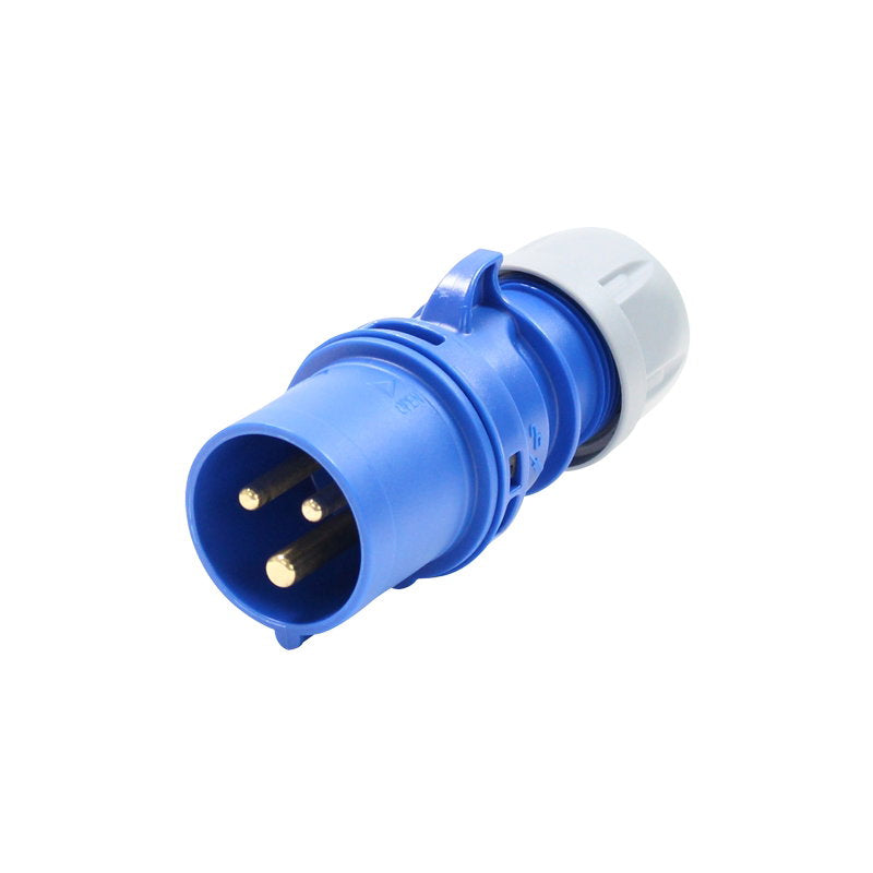 PCE 16A 230V 2P+E Plug (013-6) - Alternate View 1