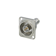 Neutrik BNC Panel Connector Grounded (NBB75DFG) - Main View
