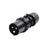 PCE 16A 230V 2P+E Black Plug (013-6X) - Back Panel and Connections