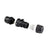 PCE 16A 230V 2P+E Black Plug (013-6X) - Alternate View 1