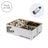 Neutrik XLR 3-Pin Male Socket NC3MXX-WOB (Pack of 100) - Alternate View 1