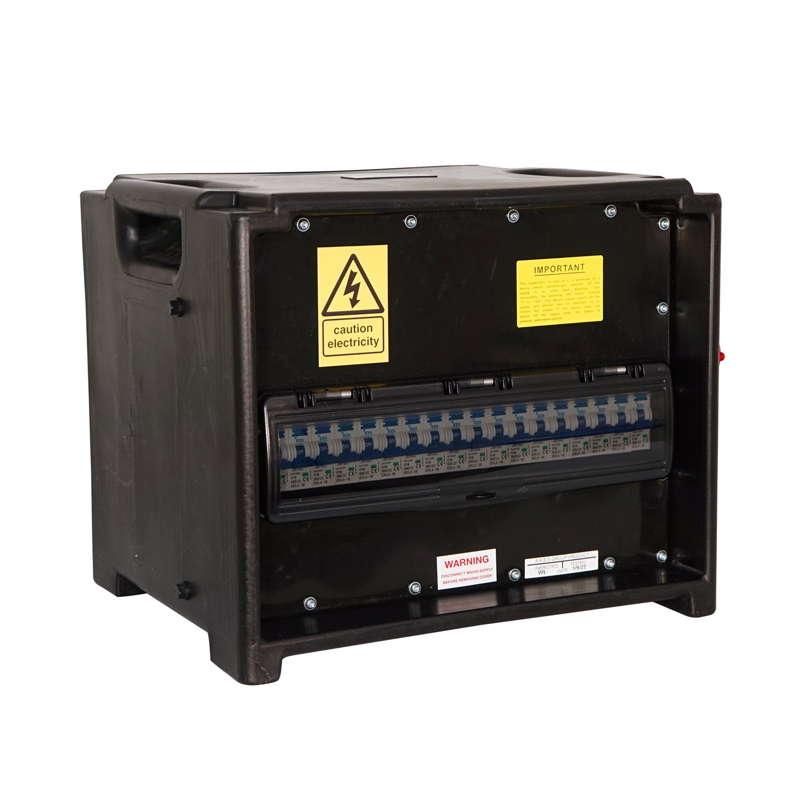 Elumen8 MERZ Distribution Box 63A 3PH to Socapex - Main View