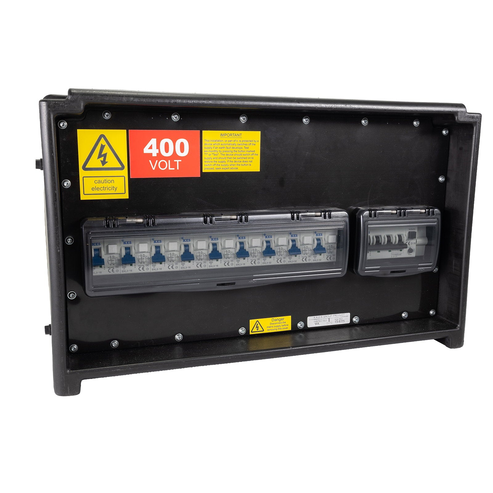 Elumen8 MERZ Distribution Box 32A 3PH to 32A/16A RCBO - Alternate View 4