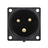 PCE 32A 230V 2P+E Black Appliance Inlet (623-6X) - Alternate View 1