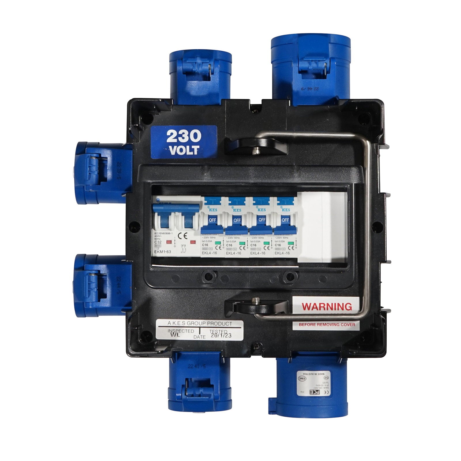 Elumen8 IMST Distribution Box 32A 240V In 4 x 16A 240V Out 2P RCBO - Alternate View 3