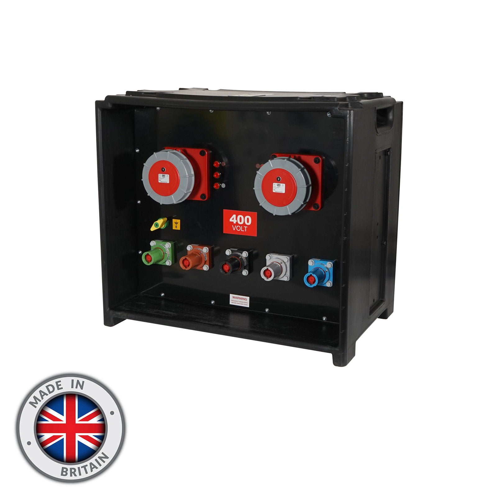 Elumen8 MERZ Distribution Box Powerlock to 125A 3PH - Back Panel and Connections