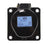 PCE 16A 230V 2P+E Black Panel Socket (313-6X) - Alternate View 1