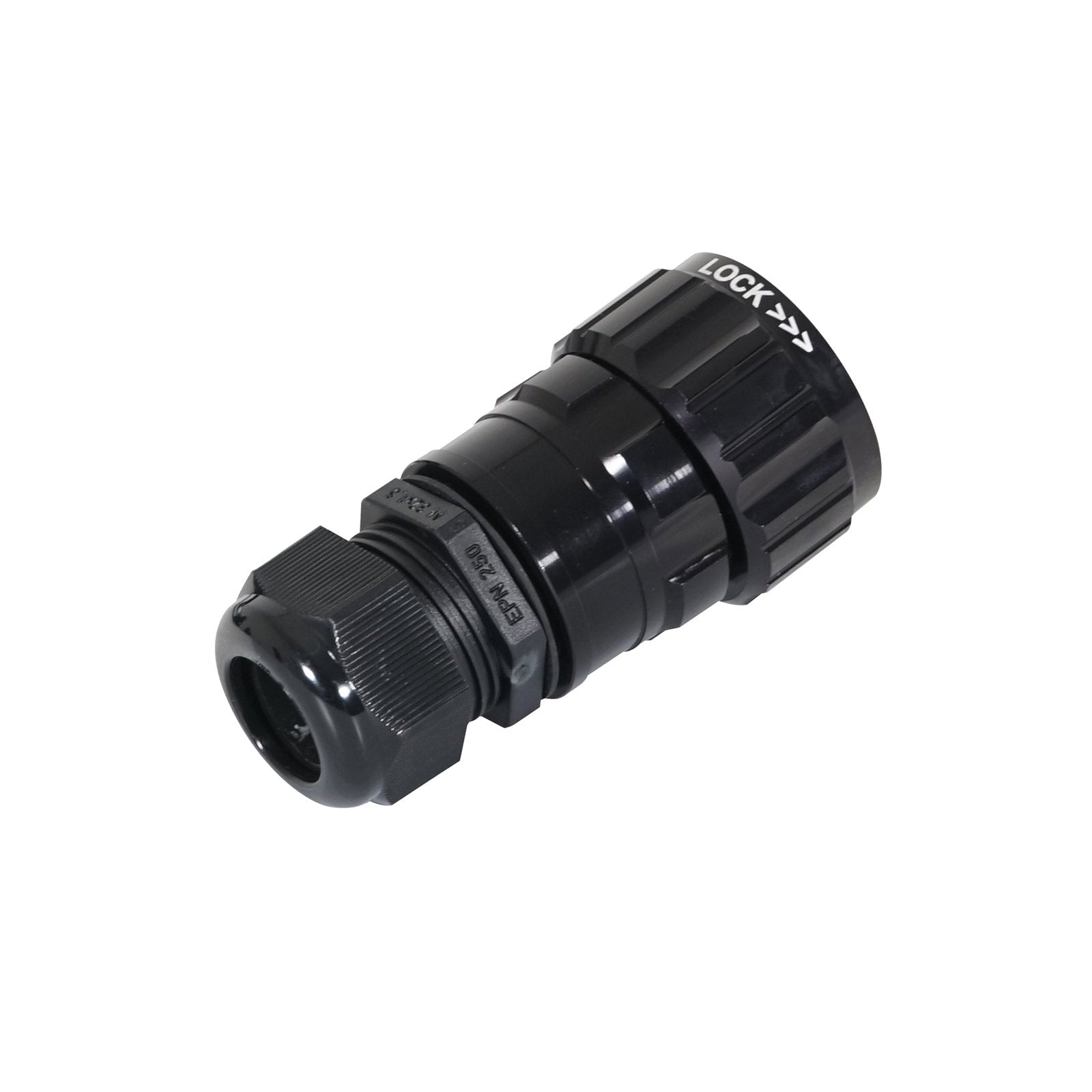 Elumen8 Socapex 7-Pin Line Male Plug 11-21mm - Back Panel and Connections