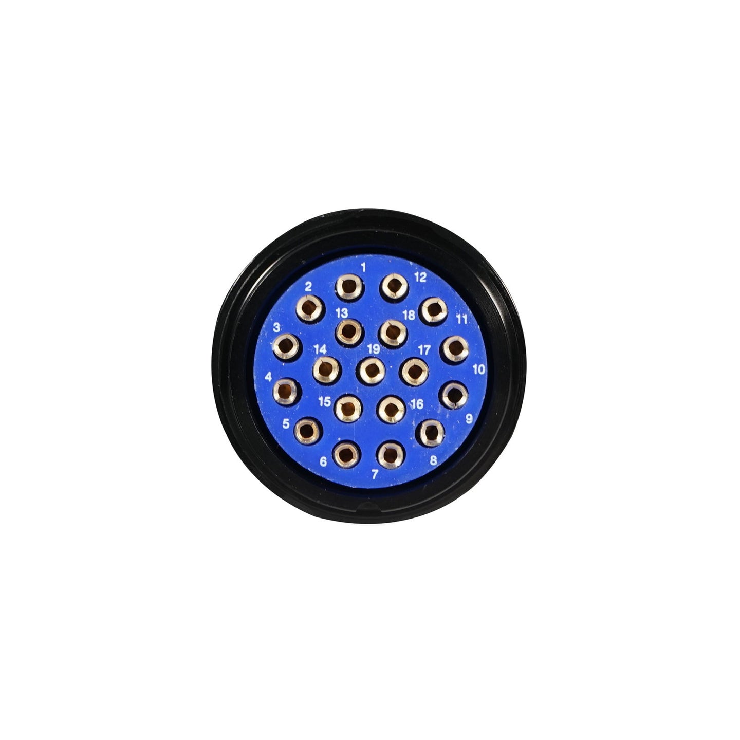 Elumen8 Socapex 19-Pin Line Female Socket 6 x 10mm (1.5mm² cable) Numbered - Alternate View 4