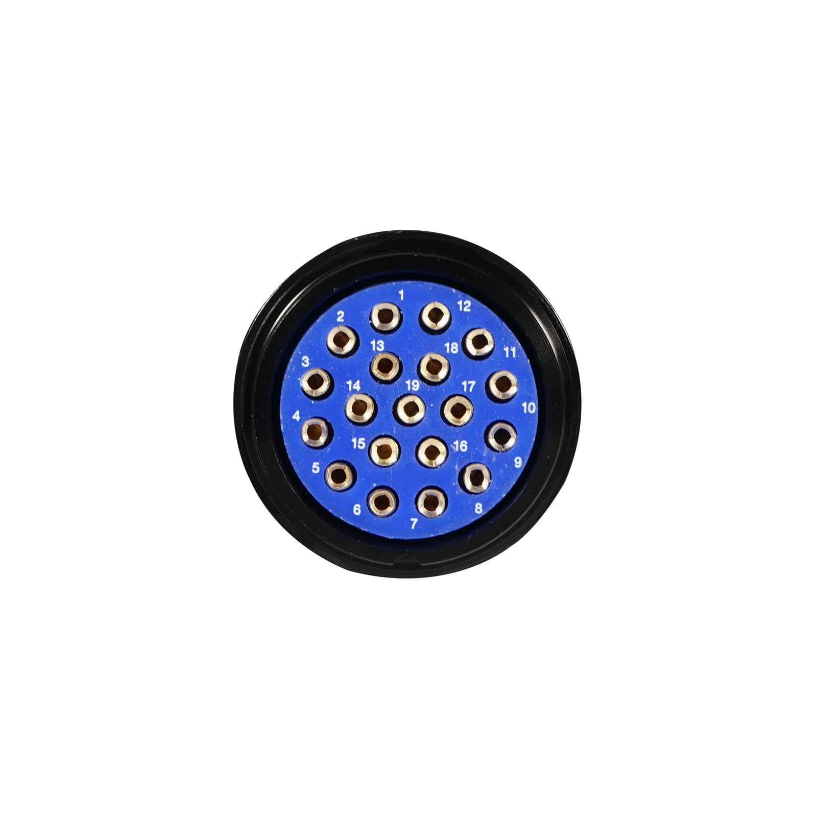 Elumen8 Socapex 19-Pin Line Female Socket 6 x 10mm (1.5mm² cable) Numbered - Alternate View 4