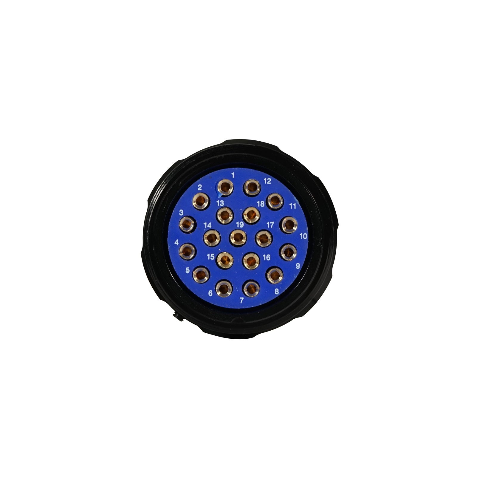 Elumen8 Socapex 19-Pin Line Female Socket 6 x 12mm (2.5mm² cable) Numbered - Alternate View 4