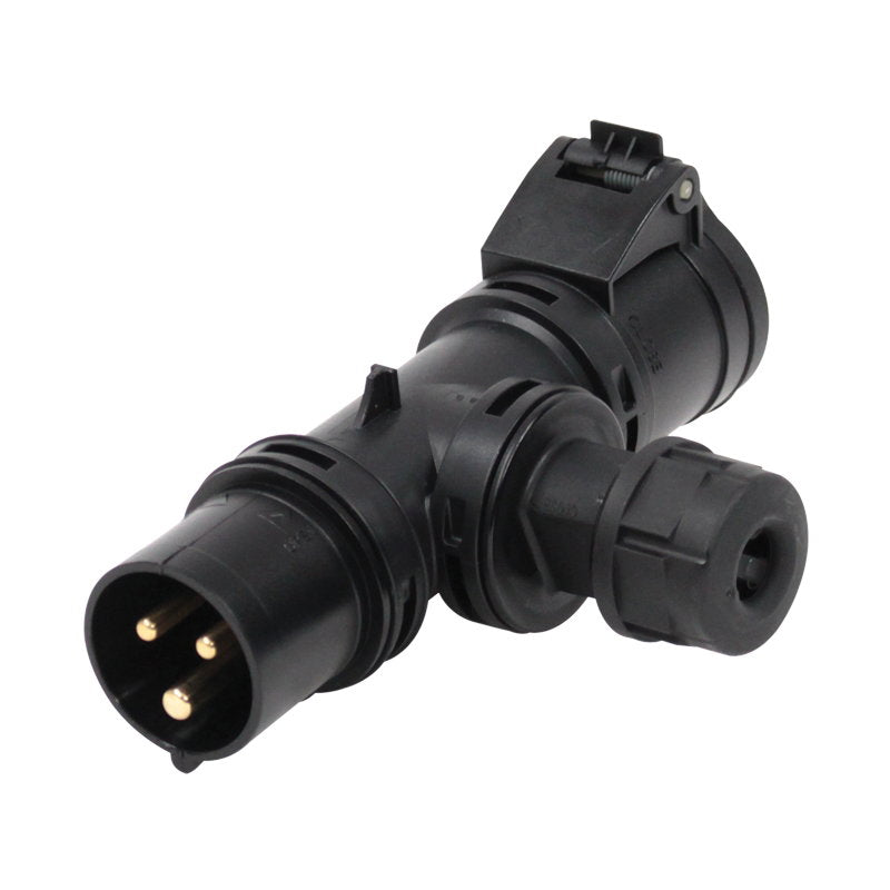 PCE 16A 230V T-Connect - Cable Entry Plug and Socket (94325000) - Alternate View 1