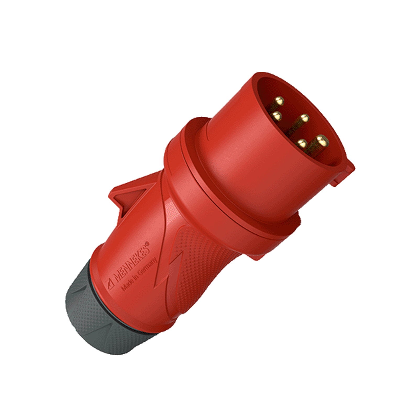 Mennekes 16A 415V 3P+N+E IP54 PowerTOP Plug (13510) - Main View