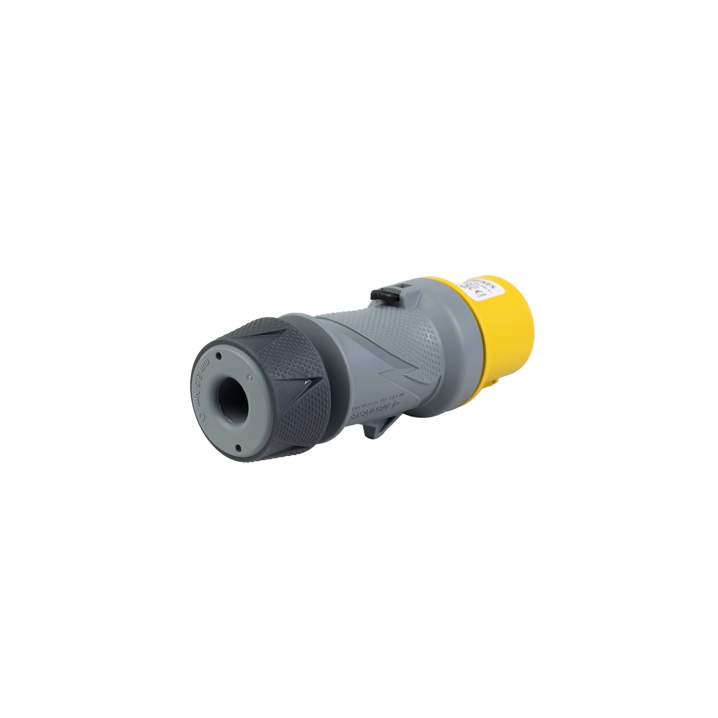 Venutec 16A 110V 2P+E IP54 PowerTOP Extra Plug (13501) - Back Panel and Connections