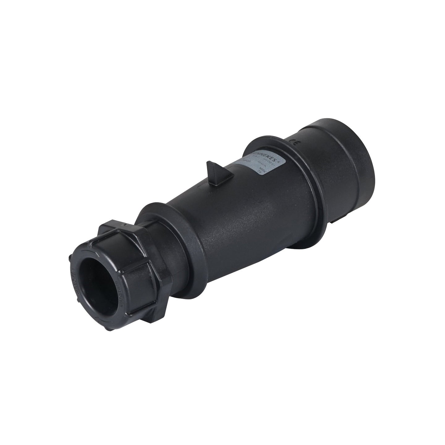 Mennekes 32A 230V 2P+E IP44 AM-TOP Plug Black (260ZD) - Alternate View 1