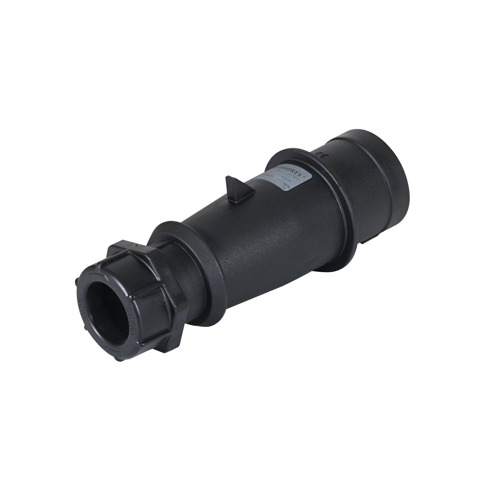 Mennekes 32A 230V 2P+E IP44 AM-TOP Plug Black (260ZD) - Alternate View 1