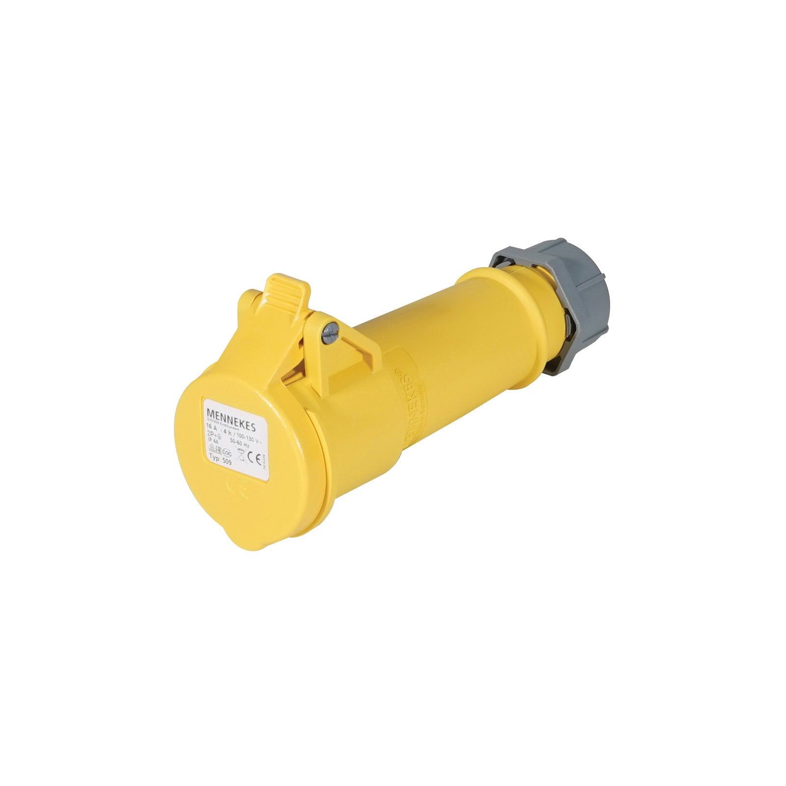 Mennekes 16A 110V 2P+E IP44 AM-TOP Socket (509) - Main View