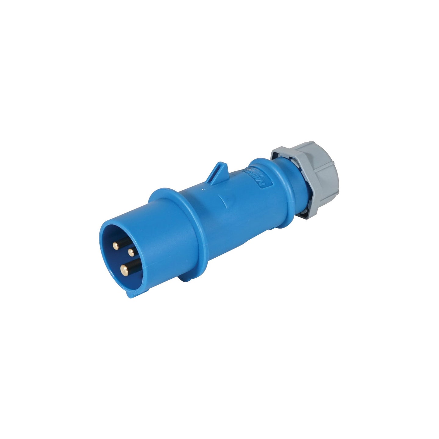 Mennekes 16A 230V 2P+E IP44 AM-TOP Plug (248) - Back Panel and Connections