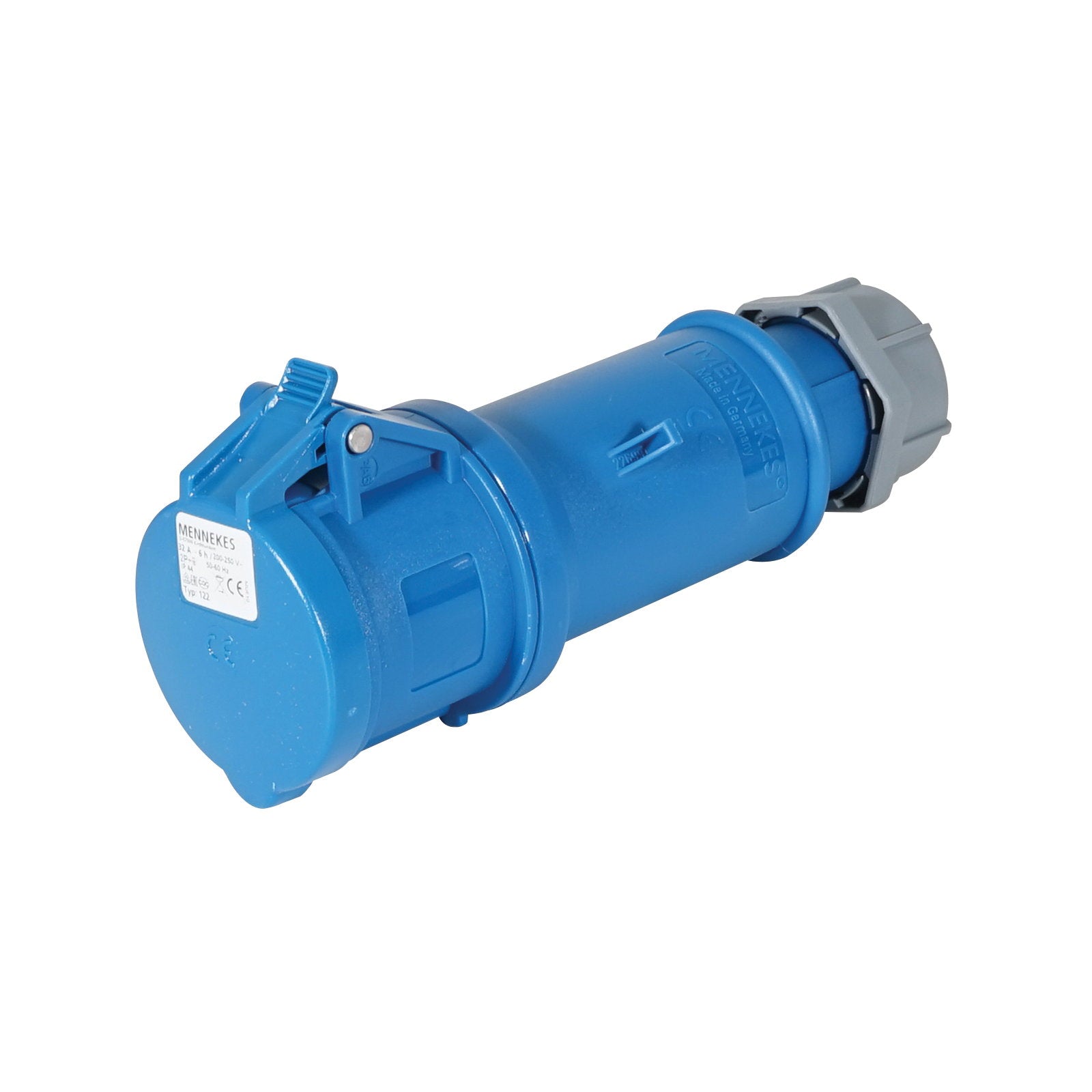 Mennekes 32A 230V 2P+E IP44 ProTOP Socket (122) - Main View