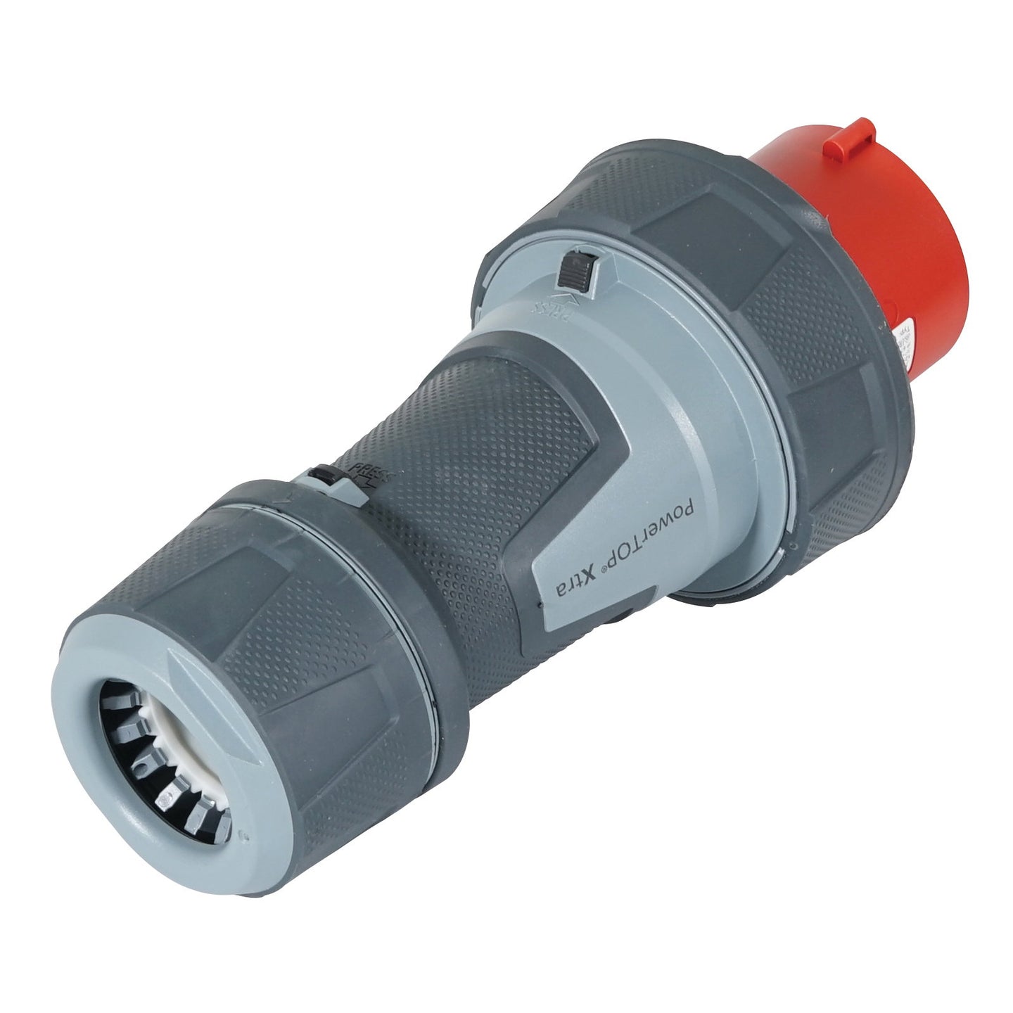 Mennekes 125A 415V 4P+E IP67 PowerTOP Xtra Plug (13225) - Alternate View 1