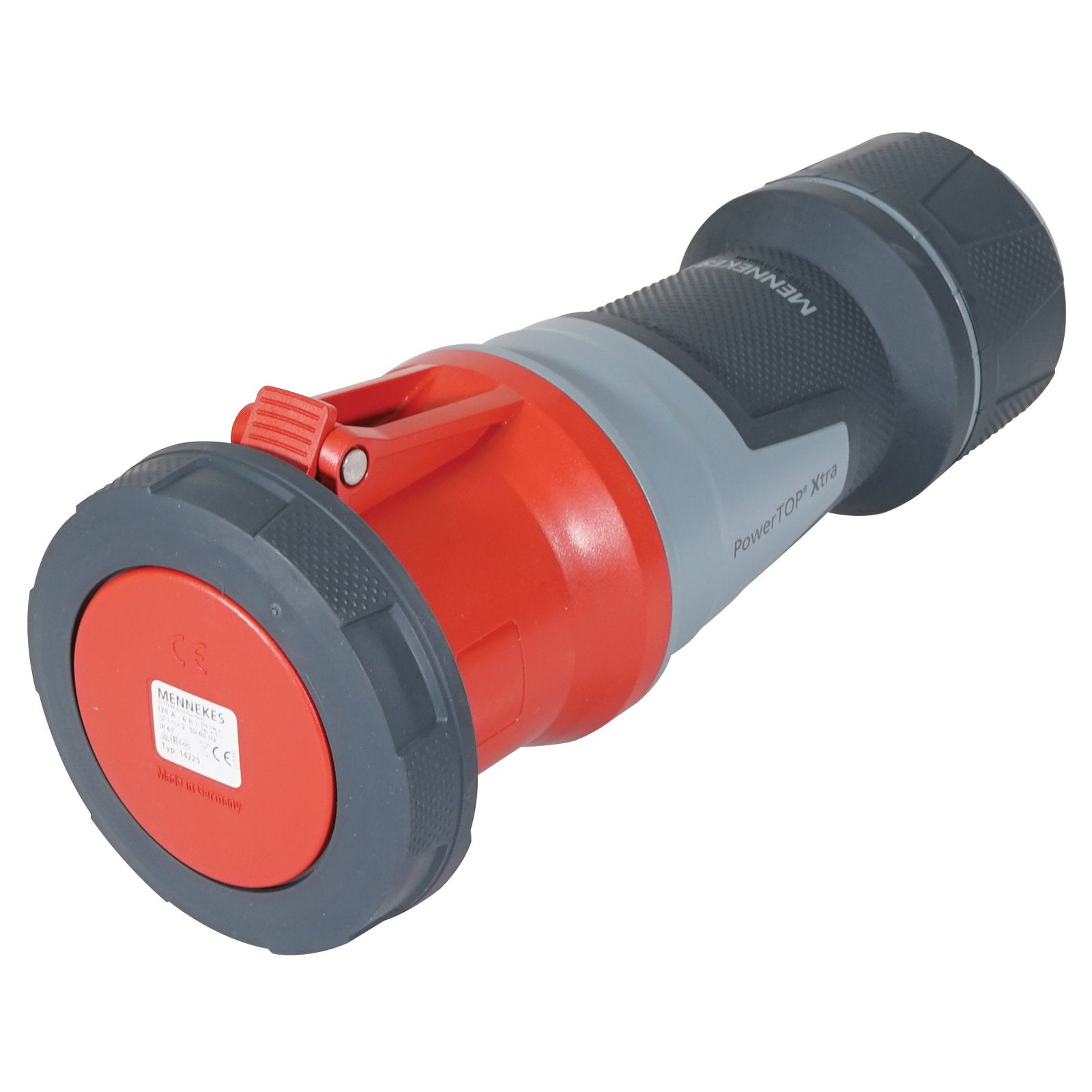 Mennekes 125A 415V 4P+E IP67 PowerTOP Xtra Socket (14225) - Alternate View 1