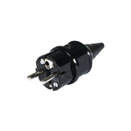 Mennekes 16A 230V 2P+E IP44 Black Schuko Plug (10754) - Main View