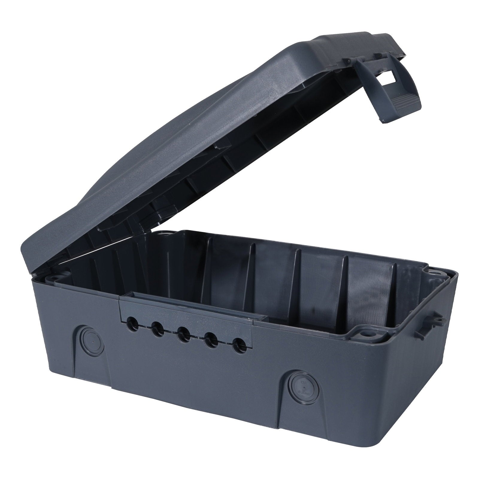 Masterplug IP54 Weatherproof Box Dark Grey (WBX) - Alternate View 4