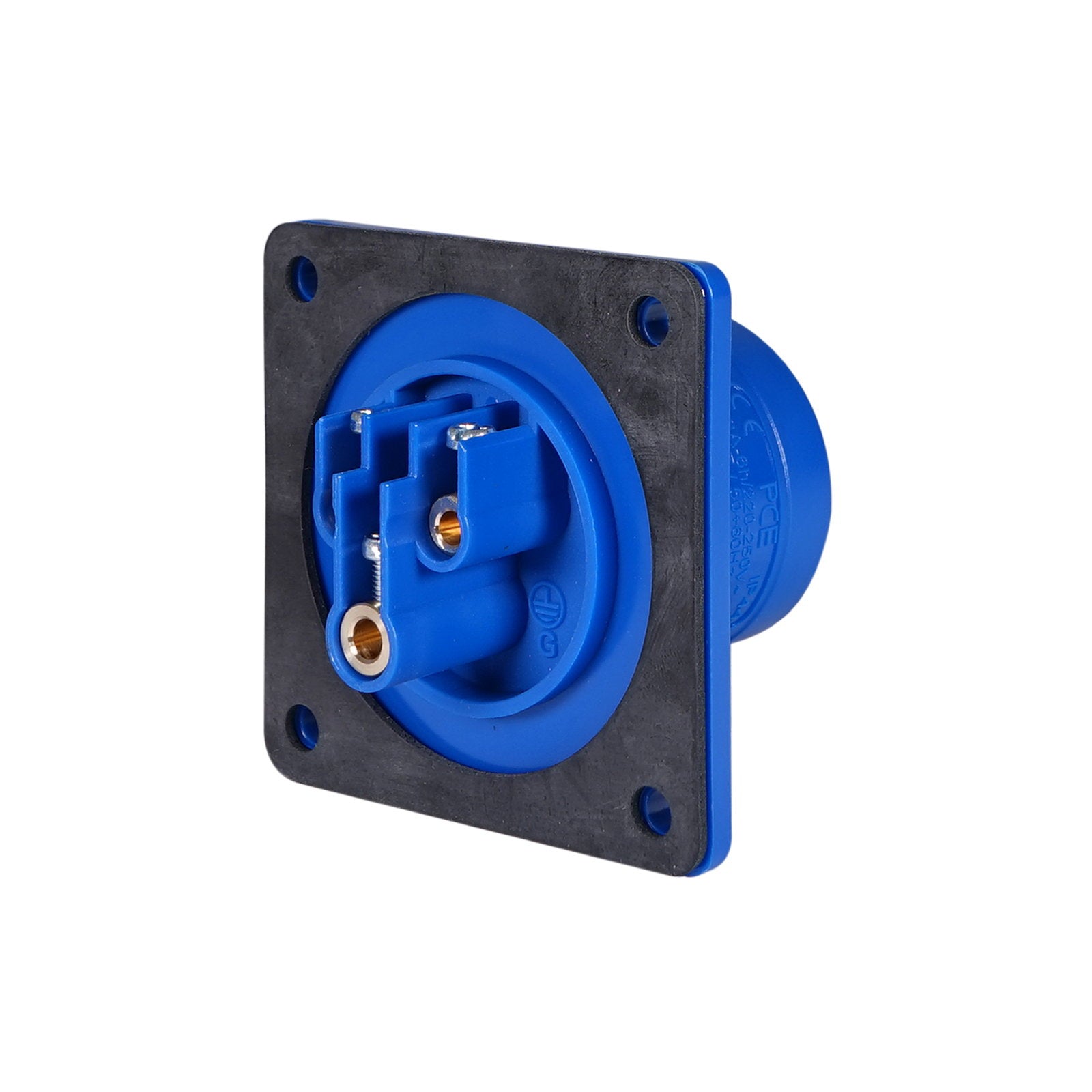 PCE 16A 230V 2P+E Panel Inlet (613-6) - Main View
