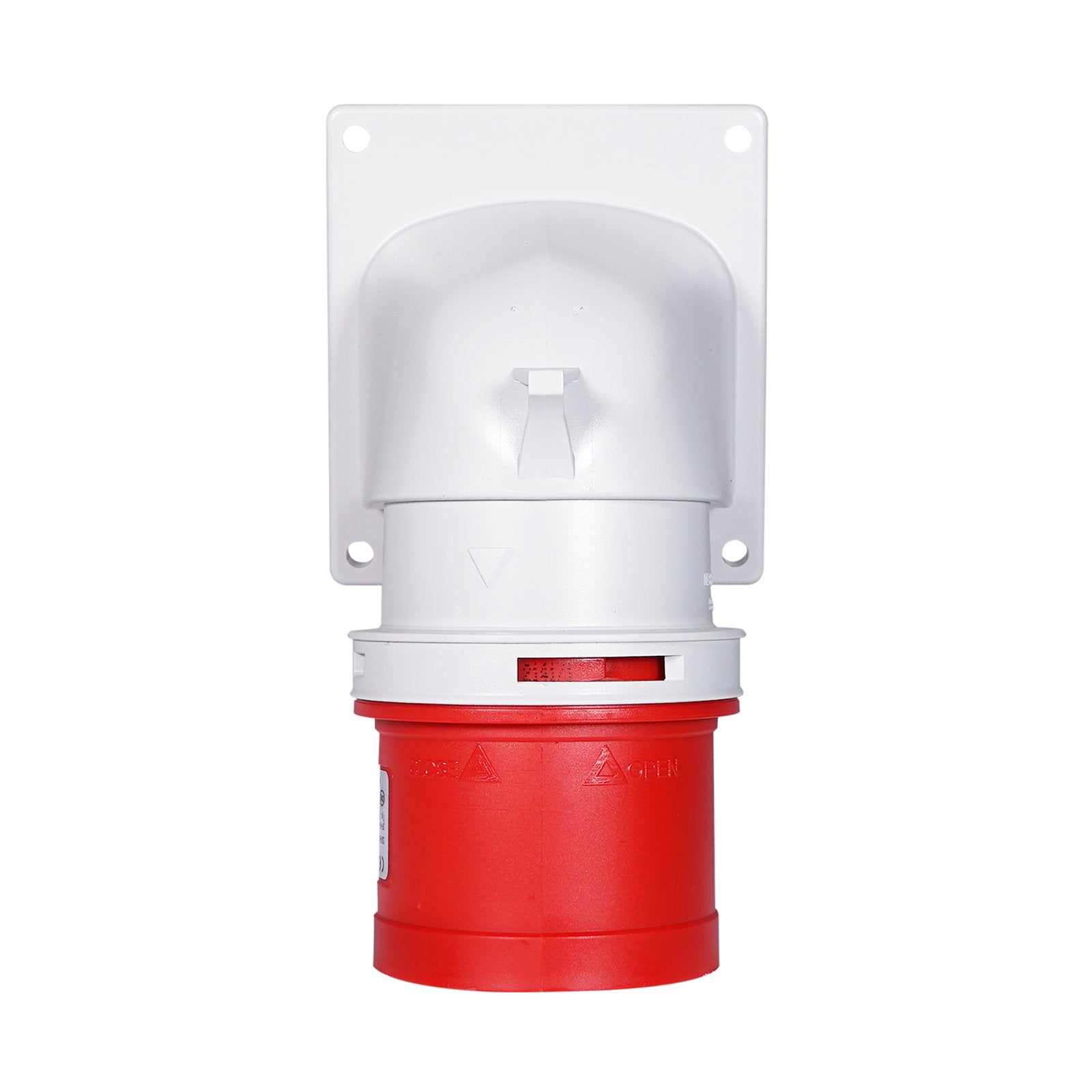 PCE 32A 415V 3P+N+E Angled Appliance Inlet (77725-6) - Alternate View 3