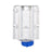 PCE 16A 230V 2P+E IP67 Wall Mount Angled Inlet (5132-6k) - Back Panel and Connections