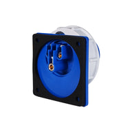 PCE 16A 230V 2P+E IP67 Panel Inlet (6132-6) - Main View