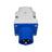 PCE 16A 230V 2P+E Wall Mount Angled Inlet (513-6) - Alternate View 4