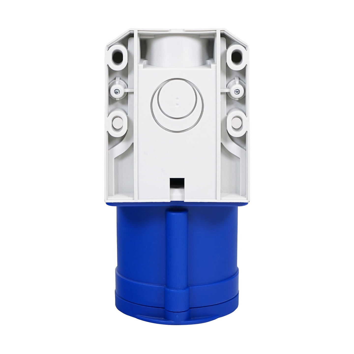 PCE 32A 230V 2P+E Wall Mount Angled Socket (123-6K) - Alternate View 1